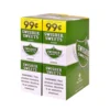 Swisher Sweets Cigarillos 99 Cent Pre Priced 30 Packs of 2 Cigars Green Sweets