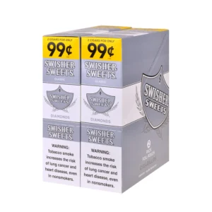 DSC_0558 Swisher Sweets Cigarillos 99 Cent Pre Priced 30 Packs of 2 Cigars Diamond