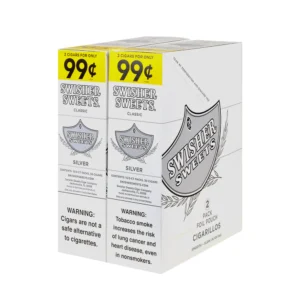 DSC_0565 Swisher Sweets Cigarillos 99 Cent Pre Priced 30 Packs of 2 Cigars Silver