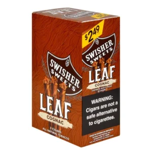 Swisher Sweets Leaf 3 for $2.49 Pack of 30 Cognac
