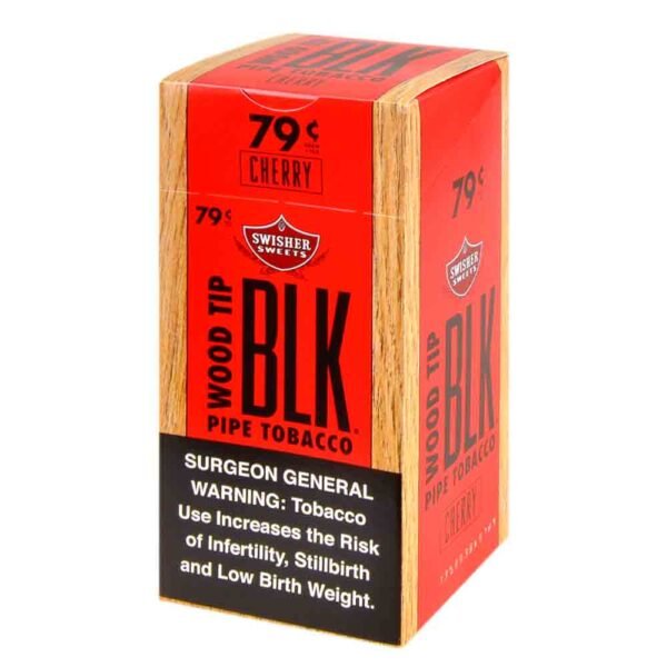 DSC_3934 Swisher Sweets Wood Tip BLK, Pre-Priced 79c box of 25 Cigars, Cherry
