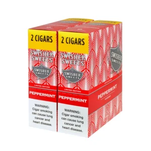 Swisher Sweets Cigarillos 30 Packs of 2 Cigars Peppermint