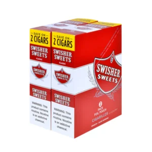 Swisher Sweets Cigarillos 30 Packs of 2 Cigars Regular
