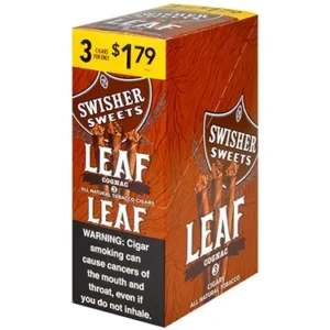 Swisher-Sweets-Leaf-Cognac-10-Packs-of-3 Swisher Sweets Leaf 3 for width=