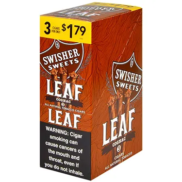 Swisher-Sweets-Leaf-Cognac-10-Packs-of-3 Swisher Sweets Leaf 3 for width=