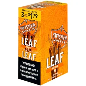 Swisher-Sweets-Leaf-Honey-10-Packs-of-3 Swisher Sweets Leaf 3 for $1.79 Pack of 30 Honey