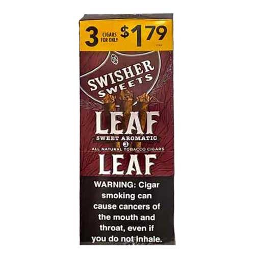 ss-leaf-sweeta3x179 Swisher Sweets Leaf 3 for $1.79 Pack of 30 Sweet Aromatic