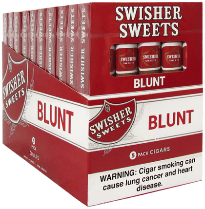 ssblunt10pack Swisher Sweets Blunt 10 Packs of 5 Cigars Regular