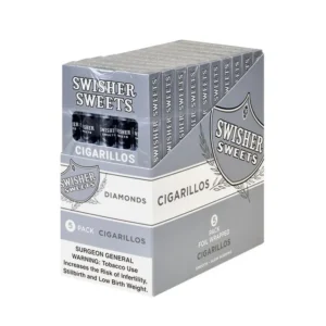 Swisher Sweets Cigarillos 10 Packs of 5 Diamond