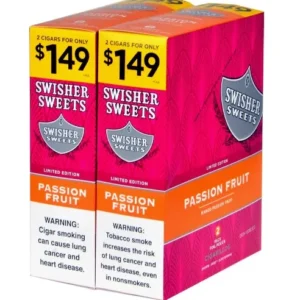swisher passion fruit Swisher Sweets Cigarillos 1.49 Pre Priced 30 Pouches of 2 Passion Fruit