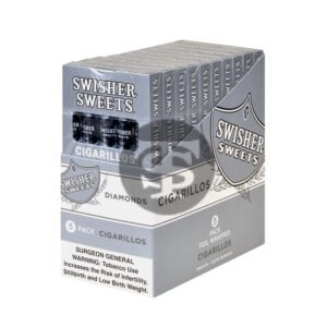 Swisher Sweets Cigarillos 10 Packs of 5 Diamond
