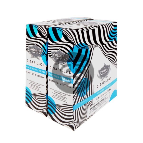 Swisher Sweets Cigarillos $1.19 Pre Priced 30 Packs of 2 Cigars Cookies & Cream