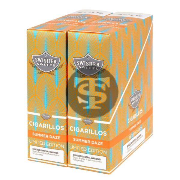 Swisher Sweets Cigarillos $1.19 Pre Priced 30 Packs of 2 Cigars Summer Daze