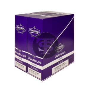Swisher Sweets Cigarillos $1.39 Pre Priced 30 Packs of 2 Cigars Grape
