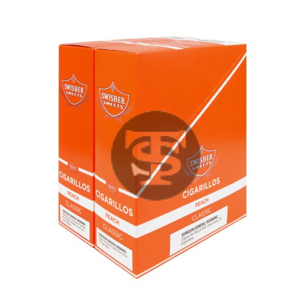 Swisher Sweets Cigarillos $1.39 Pre Priced 30 Packs of 2 Cigars Peach