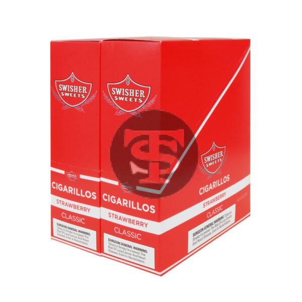 Swisher Sweets Cigarillos $1.39 Pre Priced 30 Packs of 2 Cigars Strawberry