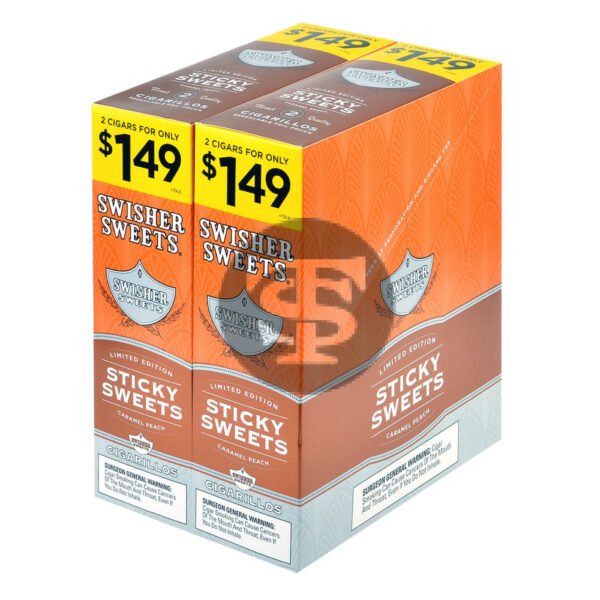 Swisher Sweets Cigarillos 1.49 Pre Priced 30 Packs of 2 Cigars Sticky Sweets