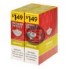 Swisher Sweets Cigarillos 1.49 Pre Priced 30 Pouches of 2 Swerve