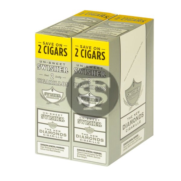 Swisher Sweets Cigarillos 30 Packs of 2 Cigars Diamonds