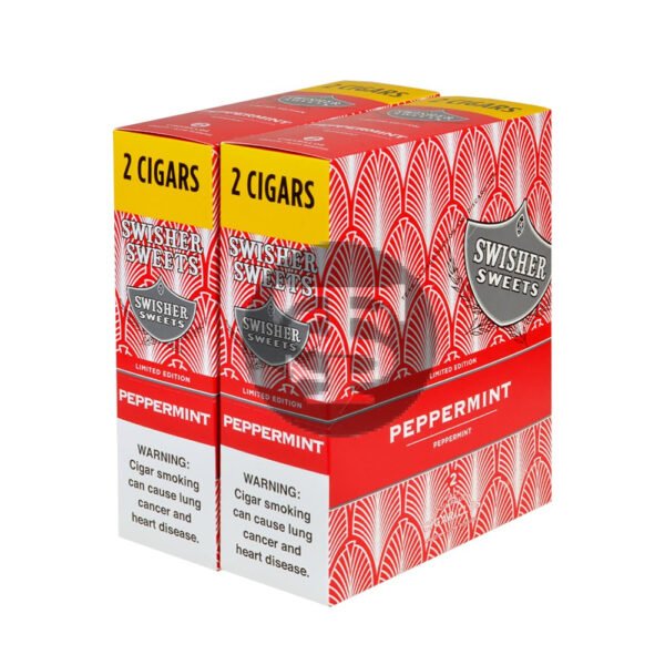 Swisher Sweets Cigarillos 30 Packs of 2 Cigars Peppermint