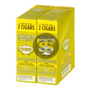 Swisher Sweets Cigarillos 30 Packs of 2 Cigars White Grape