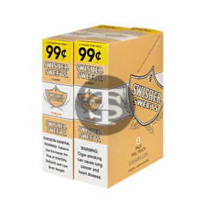 Swisher Sweets Cigarillos 99 Cent Pre Priced 30 Packs of 2 Cigars Cream