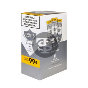 Swisher Sweets Cigarillos 99 Cent Pre Priced 70 Packs of 2 Cigars Diamond