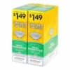 Swisher Sweets Cigarillos 1.49 Pre Priced 30 Pouches of 2 Maui Pineapple