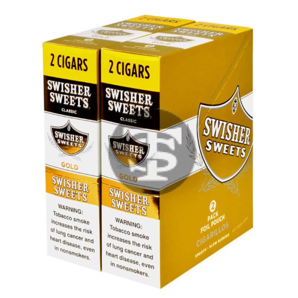 Swisher Sweets Cigarillos Save on 2, 30 Packs of 2 Cigars Gold
