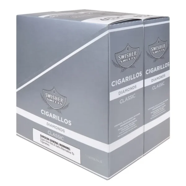 Swisher Sweets Cigarillos $1.39 Pre Priced 30 Packs of 2 Cigars Diamond