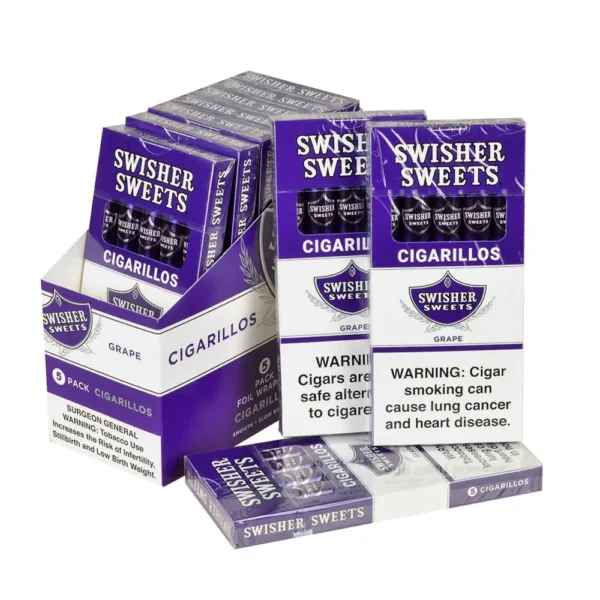 swisher-sweets-grape-cigarillos-10-packs-of-5-956 Swisher Sweets Cigarillos 10 Packs of 5 Grape