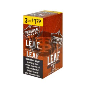 Swisher Sweets Leaf 3 for $1.79 Pack of 30 Cognac