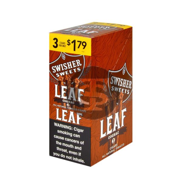Swisher Sweets Leaf 3 for $1.79 Pack of 30 Cognac