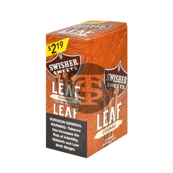 Swisher Sweets Leaf 3 for $2.19 Pack of 30 Cognac