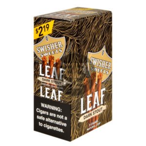 Swisher Sweets Leaf 3 for $2.19 Pack of 30 Dark Stout
