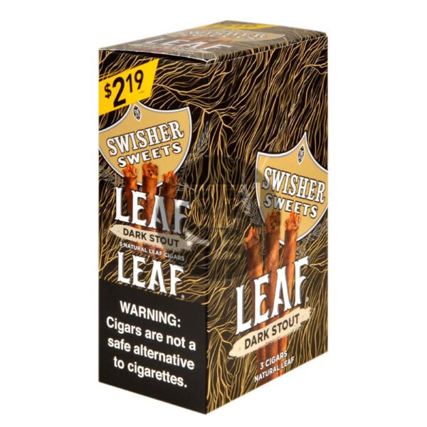 Swisher Sweets Leaf 3 for $2.19 Pack of 30 Dark Stout