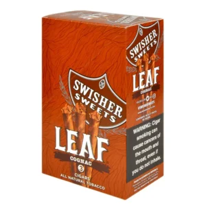 Swisher Sweets Leaf 10/3-ct Pack of 30 Cognac