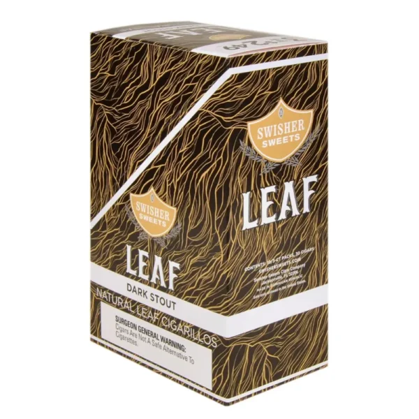 swisher-sweets-leaf-dark-stout-cigars-3-for-2-49-pre-priced-10-packs-of-325 Swisher Sweets Leaf 3 for $2.49 Pack of 30 Dark Stout