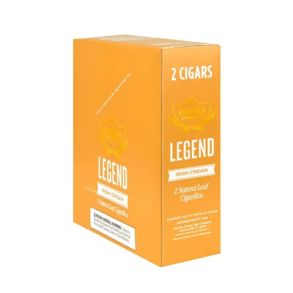 swisher-sweets-legend-irish-cream-cigarillos-15-packs-of-2-530 Swisher Sweets Legend Irish Cream Cigarillos, 15 pouches of 2