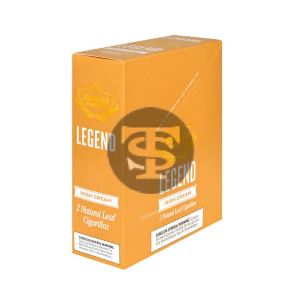 Swisher Sweets Legend Irish Cream Cigarillos, 15 pouches of 2