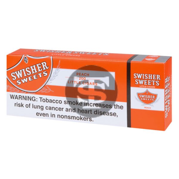 Swisher Sweets Little Cigars 100mm 10 Packs of 20 Peach