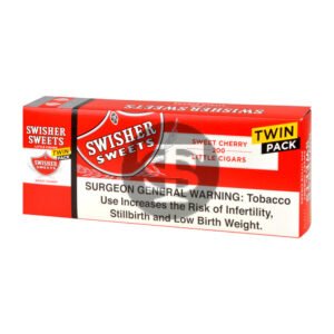 Swisher Sweets Little Cigars 100mm Twin Pack 5 Packs of 40 Cherry
