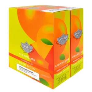 Swisher Sweets Cigarillos $1.39 Pre Priced 30 Packs of 2 Cigars Mango Blaze