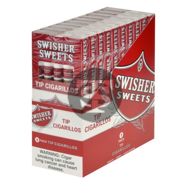 Swisher Sweets Regular Tip Cigarillos 10 Packs of 5 Cigars
