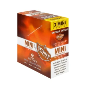 swisher-sweets-sticky-mini-cigarillos-15-packs-of-3-714 Swisher Sweets Mini Cigarillos 3 for 2 Sticky Sweets 15 Pouches of 3