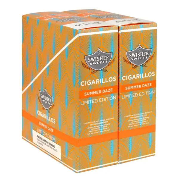 swisher-sweets-summer-daze-cigarillos-1-19-pre-priced-30-packs-of-2-567 Swisher Sweets Cigarillos $1.19 Pre Priced 30 Packs of 2 Cigars Summer Daze