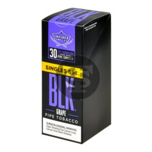 Swisher Sweets Tip Cigarillos BLK Pre Priced 69¢ Pack of 30 Cigars Grape