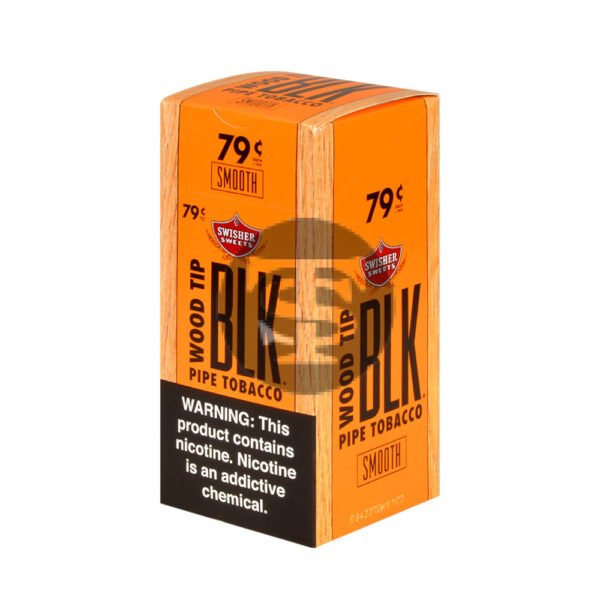 Swisher Sweets Wood Tip BLK, Pre-priced 79c box of 25 Cigars Smooth