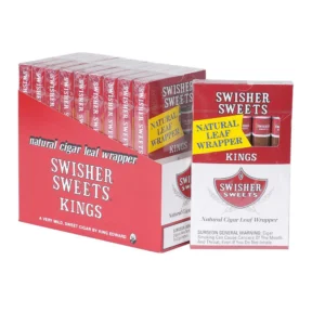 Swisher Sweets Kings Cigars 10 Packs of 5